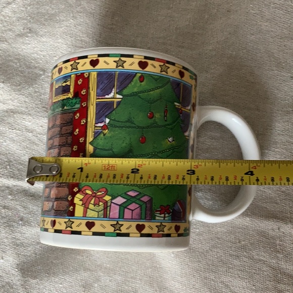 Vintage 1994 Holiday mug, Tarsha International. - Picture 6 of 8